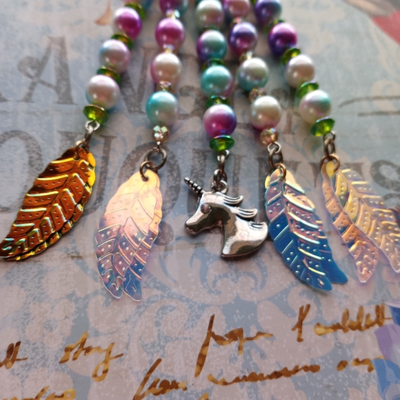 Handmade unicorn Keychain - Picture 9 of 13